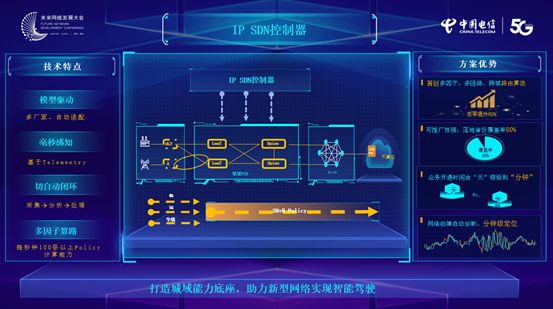 智聯萬物，云啟未來 中國電信多項創新成果閃耀未來網絡發展大會